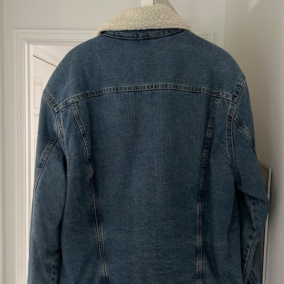 sherpa denim jacket - Picture 4 of 4